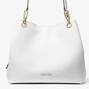 NWT 🥰Michael Kors KENSINGTON Large Shoulder Leather Tote Bag, purse